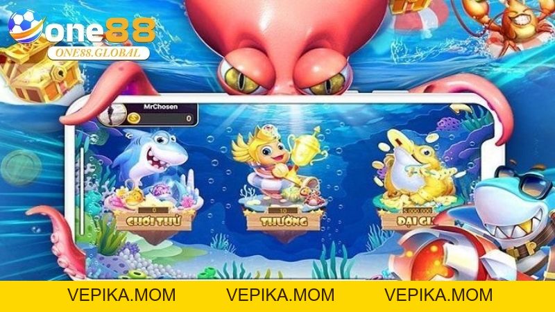 Vua Bắn Cá: Trải Nghiệm Săn Thưởng Đỉnh Cao Cùng One88 - VEPIKA
